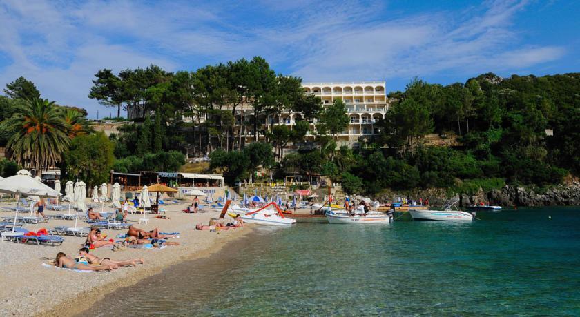 Akrotiri Beach Resort Hotel Paleokastritsa Exterior foto